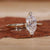 3.50 MM Round Cut Colorless Open Circle Valentine's Day Gift Pendant