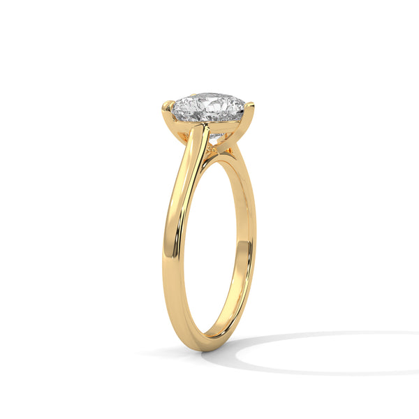 “Amora Ring—heart-shaped diamond brilliance, minimalist solitaire elegance, and modern white-gold beauty crafted to symbolize pure love, timeless romance, and heartfelt moments.”