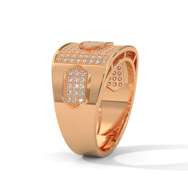 "Experience unmatched brilliance with this white gold diamond ring, crafted for luxury lovers seeking timeless sparkle, bold elegance, and premium craftsmanship."