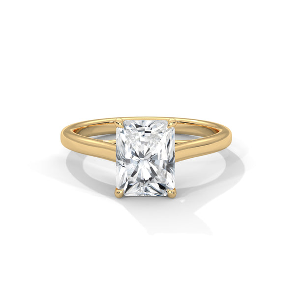 “Nova Ring—radiant-cut diamond brilliance, sleek solitaire elegance, and modern white-gold luxury crafted to symbolize fiery sparkle, timeless beauty, and lasting love.”