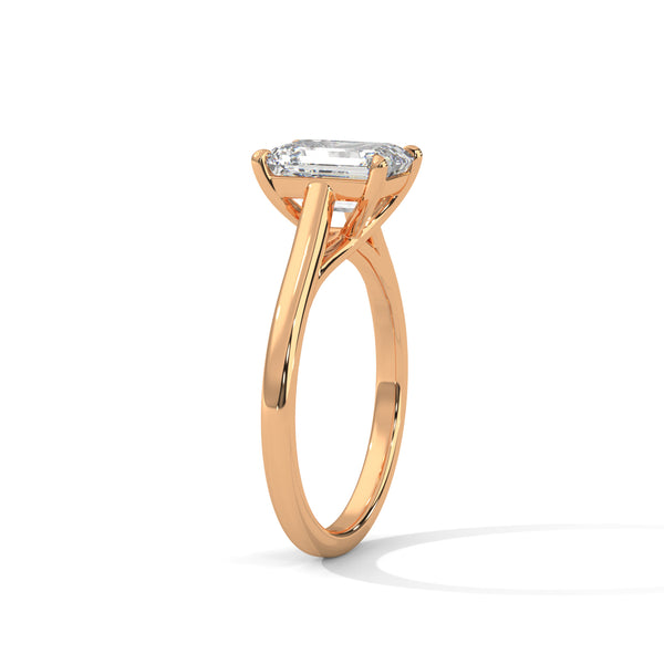 “Nova Ring—radiant-cut diamond brilliance, sleek solitaire elegance, and modern white-gold luxury crafted to symbolize fiery sparkle, timeless beauty, and lasting love.”