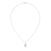 Eternal Brilliance Round Lab Grown Diamond Gold Pendant Chain