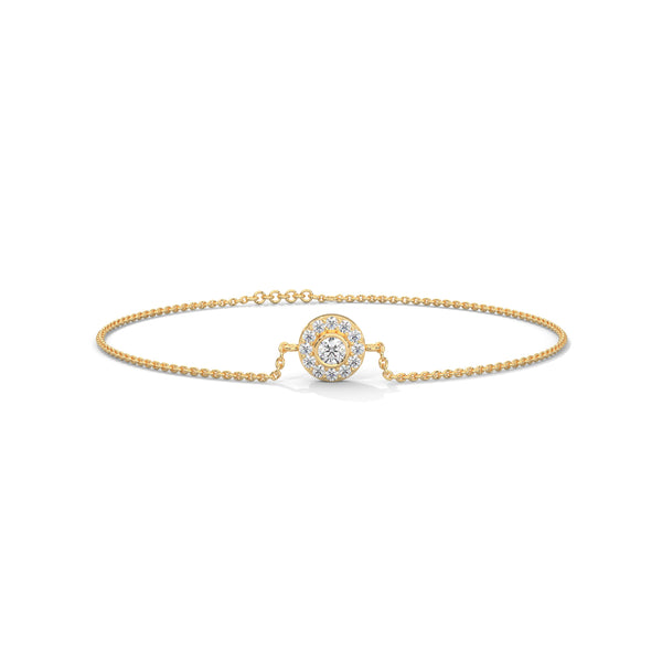 A 9-inch fashion bracelet featuring 12 diamonds in assorted shapes, totaling 1.99 carats—artful elegance in every detail.