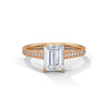 Radiant Cut Lab Grown Diamond Gold Ring