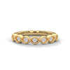 Lab Grown Diamond Marquise Motif Gold Ring