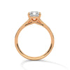 Radiant Cut Lab Grown Diamond Gold Ring