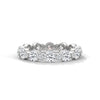 Lab Grown Diamond Bezel-Set Gold Eternity Ring