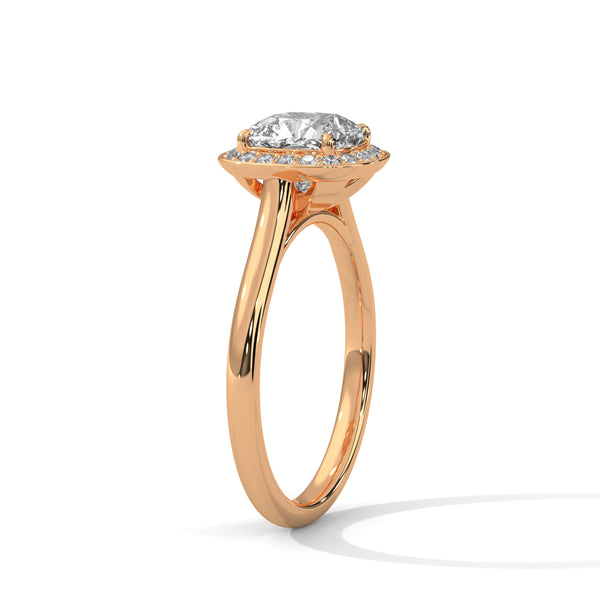 “Discover timeless elegance with this cushion-halodiamond ring in yellow gold, crafted for brilliance, luxury, and unforgettable engagement moments.”