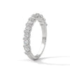 Eternity gold ring Designed with a continuous row of round-cut lab-grown diamonds
