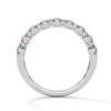 half eternity round cut lab grown diamond ring