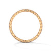 wedding gold ring with set diamond encircle the entire ring