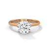 A timeless round brilliant lab-grown diamond solitaire — radiant simplicity for everlasting elegance.