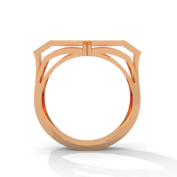 "Experience bold luxury with this statement diamond ring, expertly crafted in gold to deliver unmatched brilliance, sophistication, and modern masculine elegance."