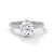 Four-Prong Classic Lab Grown Diamond Gold Ring