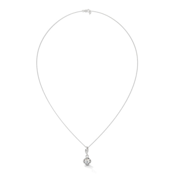 Delicate yet dazzling, the Petite Bloom Solitaire Pendant brings timeless charm with a floral-inspired twist on a classic solitaire.