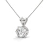 Eternal Radiance Lab Grown Diamond Gold Pendant Chain