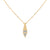 Modern Majesty: Lab Grown Diamond Geometric Gold Pendant Chain