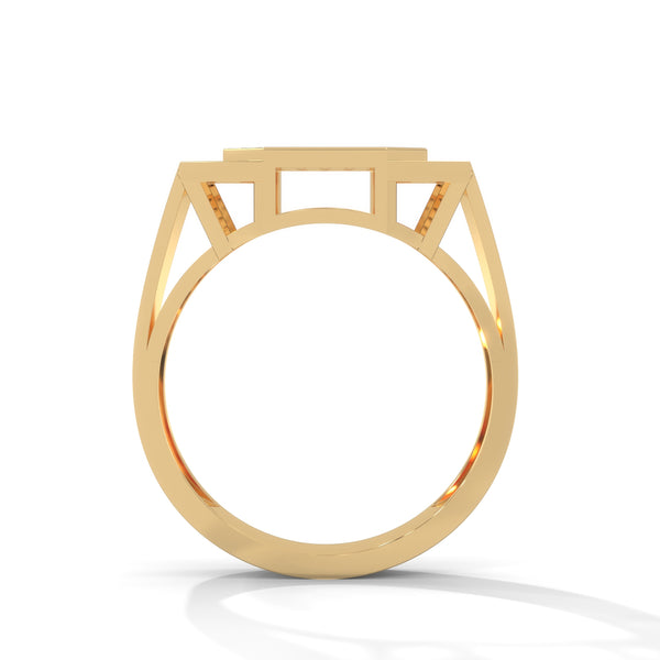 "Bold octagon diamond ring crafted in premium gold, delivering unmatched brilliance, luxury style, and modern elegance for confident everyday sophistication."