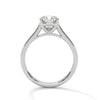 Cushion Cut Lab Grown Diamond Solitaire Gold Ring