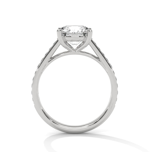 Classic Solitaire Lab Grown Diamond Gold Ring
