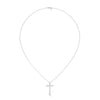 Faith & Brilliance Lab Grown Diamond Cross Gold Pendant Chain