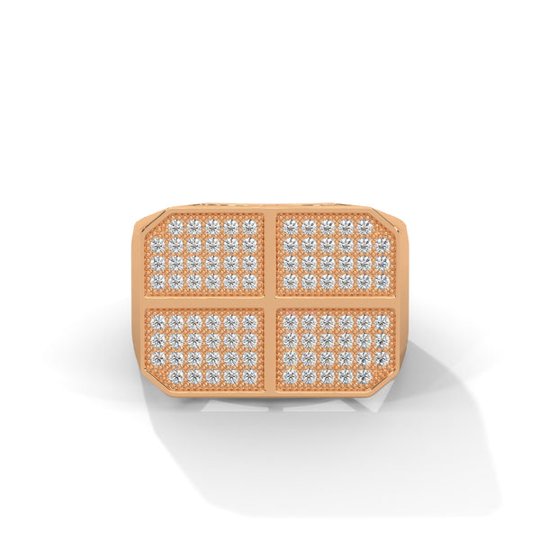 “Bold gold diamond ring crafted for modern style, offering luxury brilliance, premium craftsmanship, and a powerful statement of elegance.”