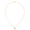 Heart of Brilliance Lab Grown Diamond Gold Pendant Chain