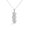 Trinity Glow Lab Grown Diamond Three-Stone Gold Pendant