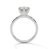 Classic Six-Prong Solitaire Lab Grown Diamond Gold Ring