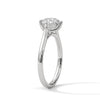 Four-Prong Classic Lab Grown Diamond Gold Ring