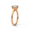 Classic Six-Prong Solitaire Lab Grown Diamond Gold Ring