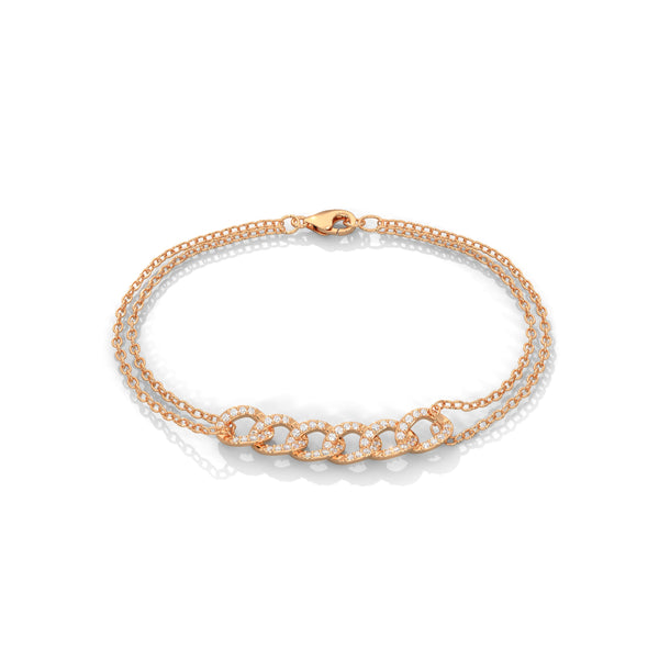 A captivating bangle bracelet adorned with 199 round-shaped diamonds totaling 1.00 carat. Its 6.50-inch length ensures a perfect fit, radiating sophistication and brilliance.