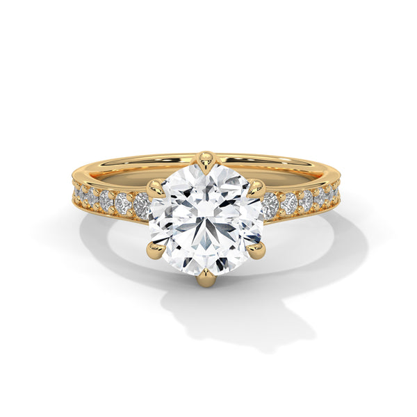 “Discover the Elysian Serenity Ring, a timeless diamond masterpiece symbolizing love, luxury, brilliance, and sustainable elegance for every unforgettable moment.”