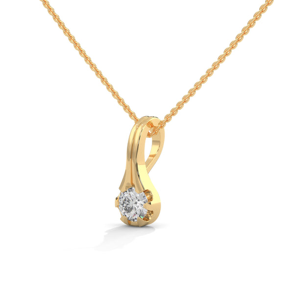 Where elegance meets nature—this bloom-inspired pendant sparkles with timeless charm.