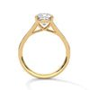 Cushion Cut Lab Grown Diamond Gold Ring