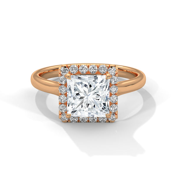 “Experience the Radiant Serenade Ring—princess-cut brilliance, halo sparkle, white-gold luxury, and timeless elegance crafted for unforgettable engagements and everlasting love.”