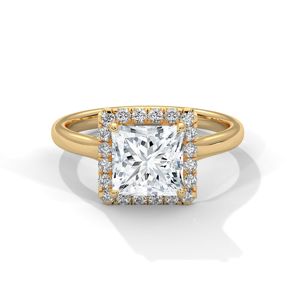 “Experience the Radiant Serenade Ring—princess-cut brilliance, halo sparkle, white-gold luxury, and timeless elegance crafted for unforgettable engagements and everlasting love.”
