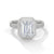 “Arden Ring—emerald-cut brilliance, sleek pavé halo, and modern white-gold luxury crafted to symbolize timeless elegance, refined style, and everlasting love.”