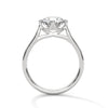 Four-Prong Classic Lab Grown Diamond Gold Ring