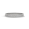 “Milgrain diamond wedding band crafted in sleek white gold, delivering timeless brilliance, refined elegance, and everyday luxury for modern forever moments.”