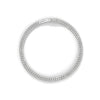 This luxurious tennis bracelet features 51 oval-shaped diamonds, totaling 9.00 carats. With a 7-inch length, it radiates elegance and charm, making it a perfect accessory for any occasion.