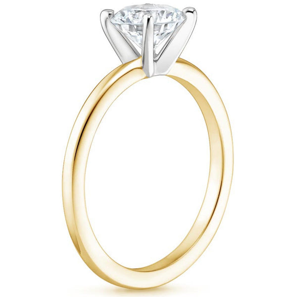 “Timeless solitaire diamond ring set crafted in sleek white gold, offering classic elegance, radiant sparkle, and luxurious brilliance for unforgettable moments.”