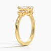 "A timeless emerald-cut diamond ring in radiant yellow gold, crafted for brilliance, luxury, and unforgettable elegance in every moment."