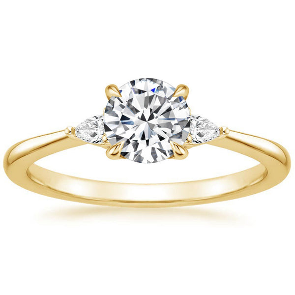 “Elevate your elegance with this stunning round-cut diamond ring, crafted in sleek white gold for timeless brilliance, luxury, and unforgettable sparkle.”