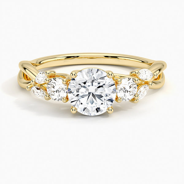 "Celebrate everlasting love with this stunning round-cut diamond ring, handcrafted in premium metal for timeless brilliance, luxury, and unforgettable elegance."