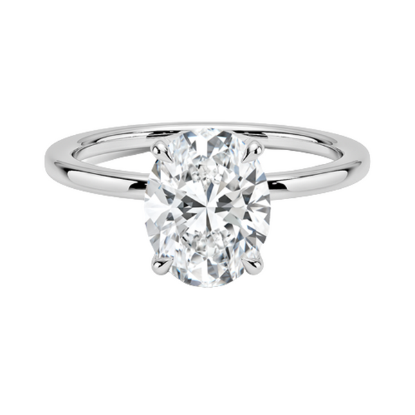 “Elevate your love with this elegant oval solitaire diamond ring, crafted for timeless brilliance, luxury style, and unforgettable engagement moments.”