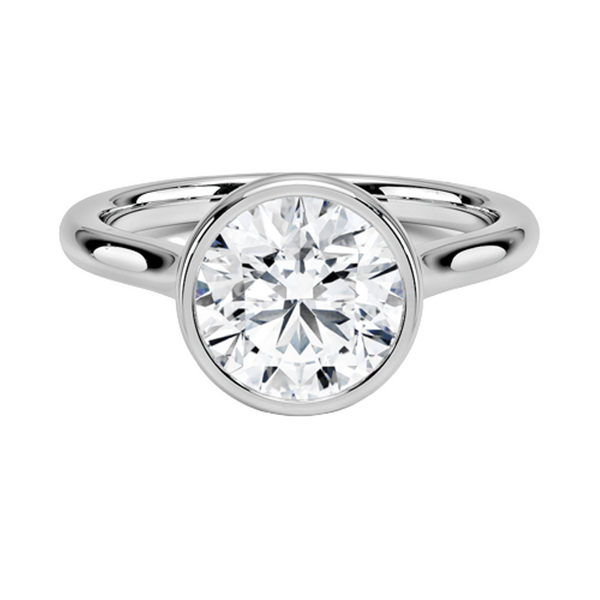 “Elevate your elegance with this modern bezel-set diamond ring, blending timeless brilliance, minimalist luxury, and unmatched craftsmanship for everyday sophistication.”