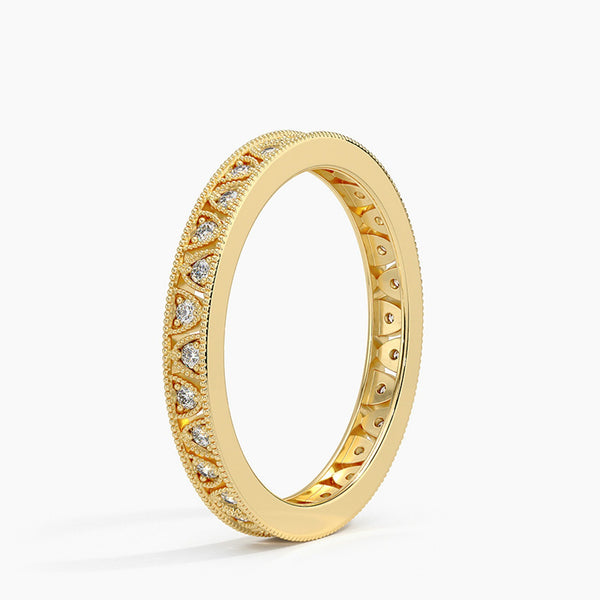 Elegant diamond eternity band crafted in shimmering white gold, offering timeless luxury, exceptional craftsmanship, and radiant brilliance for every moment.