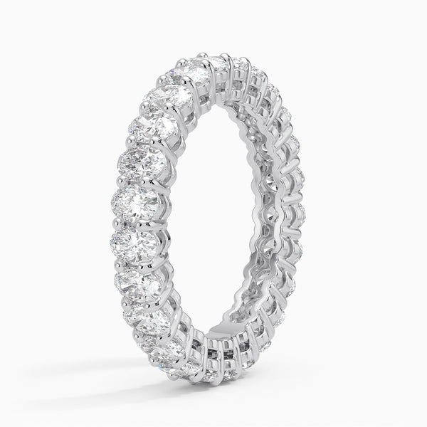 “Experience timeless brilliance with our oval-cut diamond eternity ring, crafted for unmatched sparkle, luxury elegance, and perfect everyday or bridal wear.”