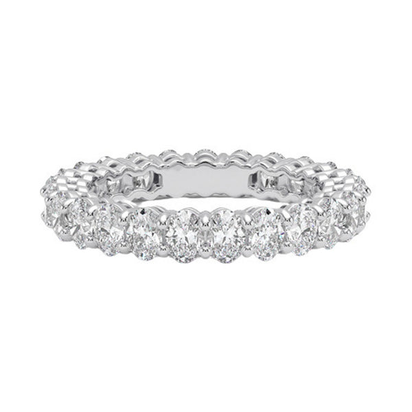 “Experience timeless brilliance with our oval-cut diamond eternity ring, crafted for unmatched sparkle, luxury elegance, and perfect everyday or bridal wear.”